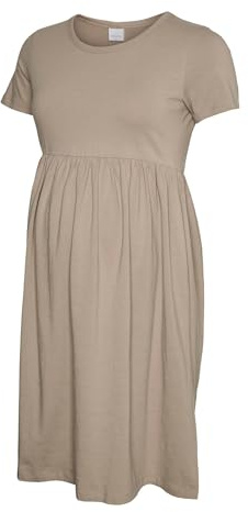 MAMA.LICIOUS Mlmia Ss JRS Abk Skater Dress Noos, Måne kjol, XS