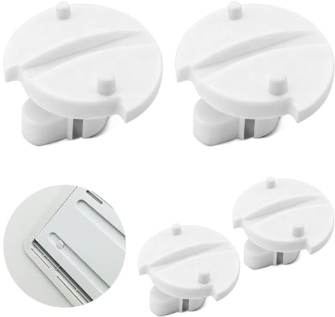 Ventclip för Dometic ventilationsgaller kylskåp – reservklämmor för ventilationsgaller för husbilar, 4 st. ventilklämma för vinterskydd för Dometic kylskåp utanför, låsskruv för L100 L200