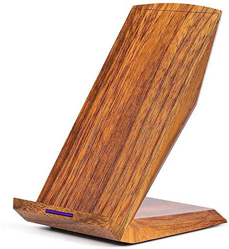 GreatCool Cargador inalámbrico Qi Carga Rápida 10W y Estándar 5W para iPhone 11/ 11 Pro/ 11 Pro Max/ XS MAX/XR/XS/X/8/8 Plus, 10W para Galaxy S10/S9/S9 Plus/Note8/S8/S8 Plus