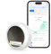 Meross WiFi Termómetro Higrómetro Inteligente, Control con App y Voz, Soporta Alerta y Notificación, Compatible con Apple HomeKit, Alexa, Google Home y SmartThings (Requiere Hub)
