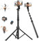 Nineigh 75'' Phone Tripod, Extendable Aluminum Tripod for iPhone & Smartphone with Remote, Portable Phone Tripod Stand for Filming, Compatible with iOS/Android/Lightweight Camera