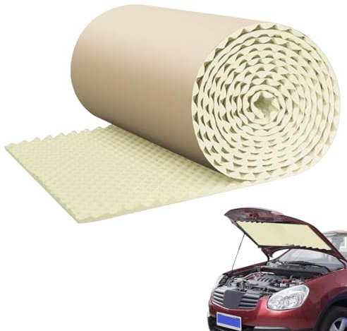 Sghtil Placas de aislamiento acústico | Placas de reducción de ruido – Interior Esterilla aislante para reducir el ruido y aislamiento acústico para estudio techo dormitorio puerta habitación