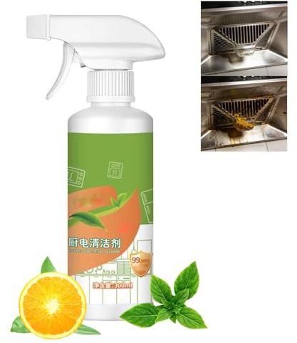 Fly Cleanse Natural Fórmula Appliances de Alta Eficiencia Desengrasante y Desincrustante, Limpiador Multiuso a Base de Aceite Spray Eco-Diseñado, Para Horno Estufa (1 unids)
