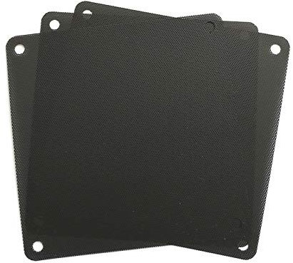 Gelid Solutions Mesh 120 Lüfterstaubfilter - Hervorragender Luftstromdurchlass - Waschbar und wiederverwendbar - Geeignet für alle 120mm Lüfter - Lieferumfang: 3 x Mesh 120mm