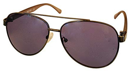Kenneth Cole Reaction KC1394 Lysande metall flygarsolglasögon för män 8 V, stålgrå, medium