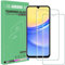 AOKUMA Cristal Templado Samsung Galaxy A15 5G/4G, [2 Unidades] Protector Pantalla para Samsung A15 Robusto Antiarañazos Antihuellas con Borde Redondeado Dureza 9H, Sin Burbujas, Alta Definicion