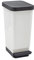 Tontarelli 45L Moda Pedal Bin White