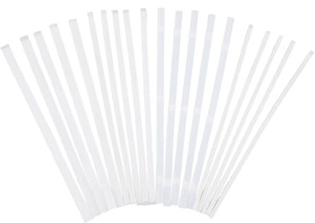 SUPERFINDINGS 4 Größen 20 Stück Klebestreifen Mit Netzrückseite Heißschmelzklebestreifen Buchbinde Klebestreifen Buchbinde Netzband Für Schule Bibliothek Büro Zuhause