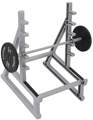 Squat Rack Pennhållare, ABS Material Mini Barbell Rack Pennhållare, Pen Display Stand För Hem, Kontor Och Skola