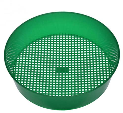Wedhapy Tamis de Jardin en Plastique Tamis de Sol Tamis à Mailles Outils de Jardinage Tamis de Sol Tamis de Sol de Jardin en Plastique énigme de Jardin en Plastique
