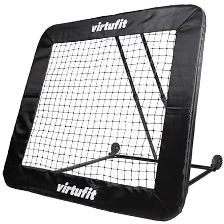 VirtuFit Fußball-Rebounder Serie – verstellbar & klappbar – ideal für Kindertraining & Technikübungen (164 x 164 cm)