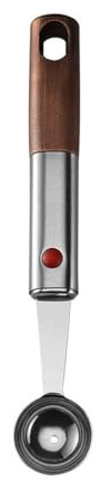 ULTECHNOVO Cuillère À Boule De Melon En Acier Inoxydable 7.24 Pouces Ustensile De Cuisine Pour Fruits Glacés Desserts Avec Surface Lisse Sans Burr
