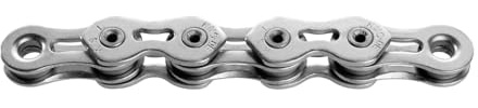 KMC Unisex's K1sl Narrow Chain, Silver, 100 Link