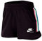 Nike Damen HRTG Fleece Shorts, Black/Sail/White, L