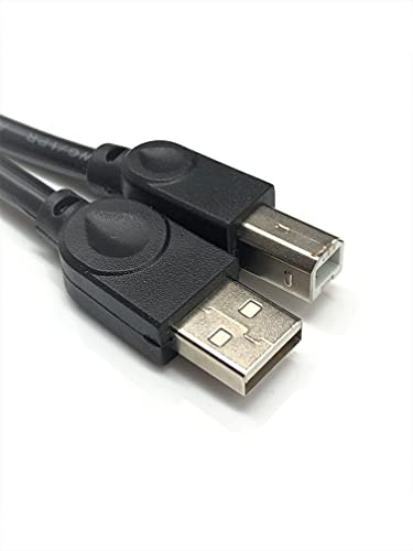 T-ProTek USB Kabel Drucker Druckerkabel Scanner Anschluss kompatibel für Canon PIXMA G6050, S830D, TS8351