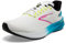 BROOKS Herren Hyperion Sneaker, Weiß/Blau/Rosa, 46 EU