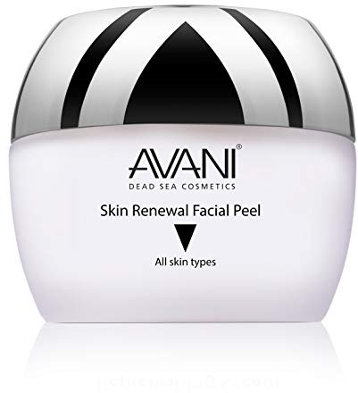 Avani Classics Skin Renewal Facial Peel - Anti-Aging Formula - Exfoliating Cream with Vitamin C & E & Dead Sea Mineral - Safe & Gentle