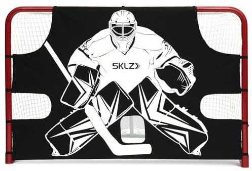 SKLZ Hockey Shooting Trainer Schießtrainer, schwarz/rot, Einheitsgröße