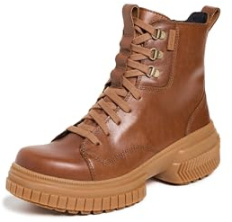 Sorel Women's ONA Ave Boot Lace Waterproof Fashion, Velvet Tan/Gum 2, 7
