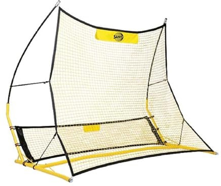 Sandora Rebound Fußballtor 183 x 143 x 100 cm gelb schwarz