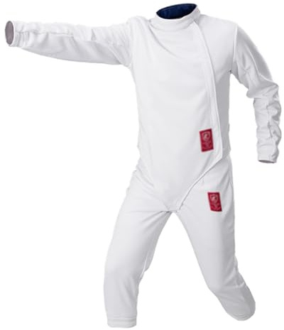 DJJYCTNM Costume Uniforme de Sport D'escrime 350N-ensemble de Gilet de Veste de Pantalon Unisexe pour Le Sabre D'épée de Fleuret (Color : Right Hand, Size : 56#)