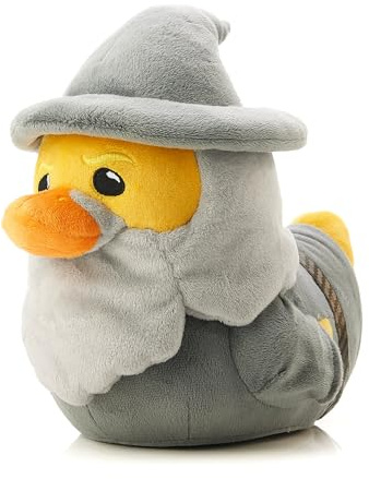 TUBBZ Plush: Lord of The Rings - Gandalf The Grey Cosplaying Rubber Duck Soft Plush Collectible Toy
