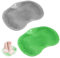 2 Pezzi Tappetino Massaggiante in Silicone con Ventose, Cuscinetto Massaggio del Silicone Antisdrucciolevole, Spazzola Schiena Doccia, Piedi Scrubber per Doccia per Pulizia Esfoliante Massaggio