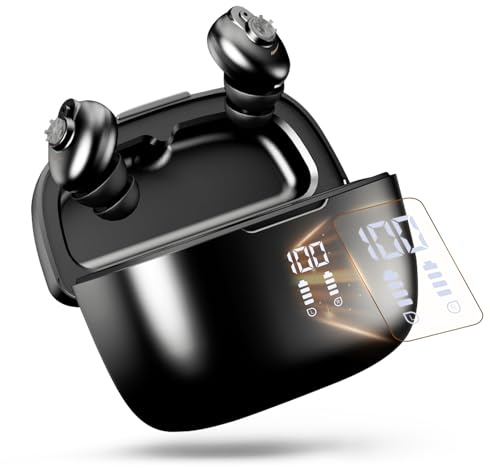 Britzgo Équipement pour seniors, réduction intelligente du bruit, boîtier de charge ultra-portable, écran digital pour le niveau de batterie