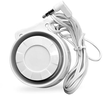 Sirène Filaire HXA513 pour HUXGO système de sécurité Domestique, intensité sonore de 105 DB