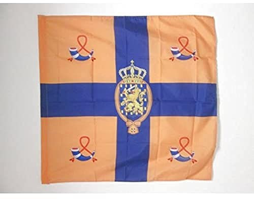 AZ FLAG Bandiera STANDARDO Reale dei Paesi Bassi 90x90cm - Bandiera del Regno Olandese 90 x 90 cm Foro per Asta