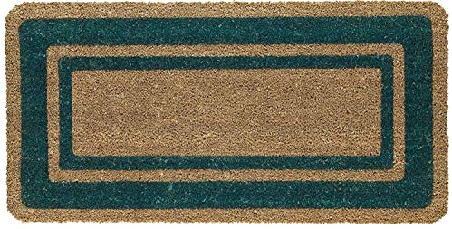 Platinum Collection OlivoShop Zerbino in cocco SUPER ASSORBENTE ANTISCIVOLO VERDE (40x80)