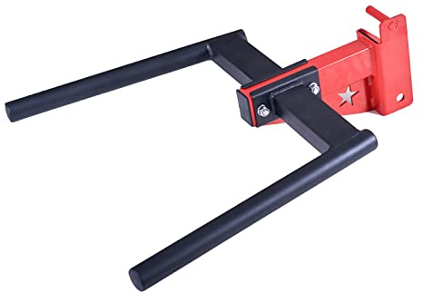 Train Hard Power Rack Half Rack Wall Rack Support mural avec barre de traction, extensible avec système d'urgence, barres Dip et bras Jammer, charge maximale de 350 kg