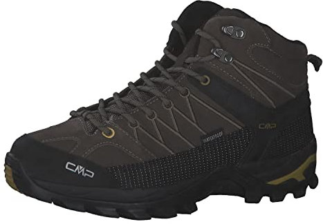 CMP Herren Rigel Mid Trekking Wp Walking Shoe, Fango, 43 EU 3Q12947