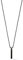 MVMT Halskette mit Anhänger für Herren Kollektion MONOLITH NECKLACE Schwarze Farbe - 28200086
