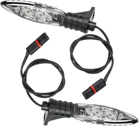 MangWany 2pacs Blinkerleuchten passend für S1000RR HP4 F800GS R1200R R1200GS F650GS Motorräder 63138522499