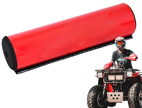 Almohadilla de espuma para manillar de alta densidad, protector de barra para motocicletas, cojín para manillar, protector de pecho para motociclistas, ajuste seguro para ciclistas de entrega