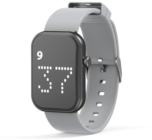 findtime Schrittzähler Armband Herren Digital Uhr Armband Fitnessuhr ohne app und Handy Schrittzähler Uhr Damen Digitale Armbanduhr Damen mit Messung des Schrittes, Kalorienverbrauchs und der Distanz