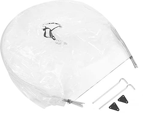 Segrehy Tunnel de plantation - Protection des plantes - Film plastique - Tunnel de culture pour serre - 300 cm