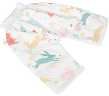 BESPORTBLE Falda De Pañal Para Bebés y Lavable Diseño De Conejito De Dibujos Animados Calzoncillos De Entrenamiento Niñas Pequeños Noche Día