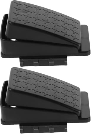 TOYANDONA 2pcs Electric Vehicle Accessories Electric Car Pedal with Reset Switch Foot Pedal Reset Control Accelerator Black