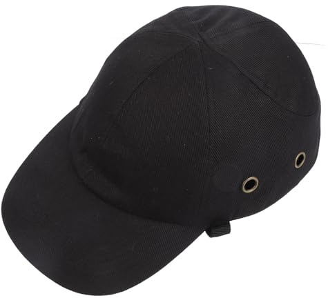 HORIALENCE Gorra Béisbol de Seguridad Ligera con Carcasa Abs Transpirable Ajustable para Construcción y Deportes al Aire