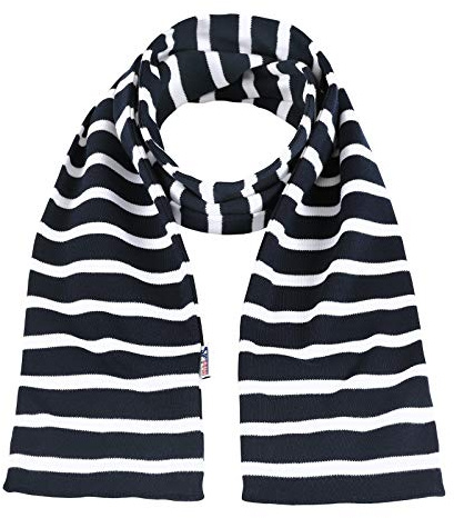 modAS brretonisk sjal randig eller enfärgad 13 x 120 cm nr 2547 randig halsduk med randig
