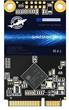 SSD mSATA 512GB Dogfish Internal Solid State Drive High Performance Hard Drive for Desktop Laptop SATA III 6Gb/s Includes SSD 16GB 32GB 60GB 64GB 120GB 128GB 240GB 250GB 480GB 500GB (512GB Msata)