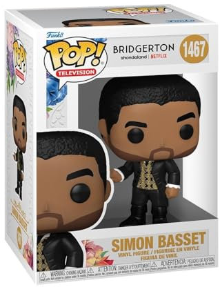 Funko Pop! TV: Bridgerton - The Simon/The Duke - Figura de Vinilo Coleccionable - Idea de Regalo- Mercancia Oficial - Juguetes para Niños y Adultos - TV Fans - Muñeco para Coleccionistas y Exposición