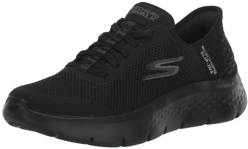 Skechers Damen Sneakers, Schwarzer Textilrand, 40 EU