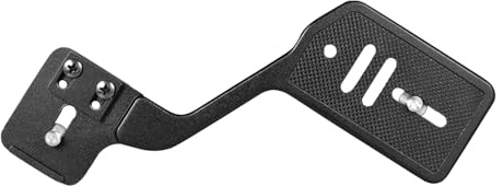 XUMIUZIY Soporte para Flash de Cámara, Soporte Portátil de Aleación de Aluminio con Tornillo de 1,4 Pulgadas para Cámaras DSLR, Compatible con Trípodes y Rótulas de Bola