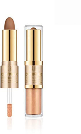 MILANI Contour & Highlight Cream & Liquid Duo - Medium/Dark