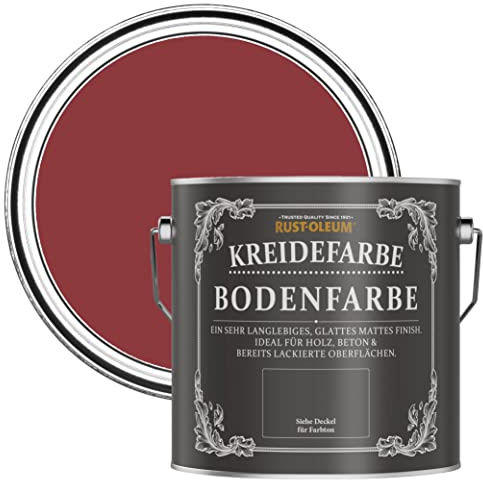 Rust-Oleum Red Scratch-Proof Floor Paint in Matt Finish - Empire Red 2.5L