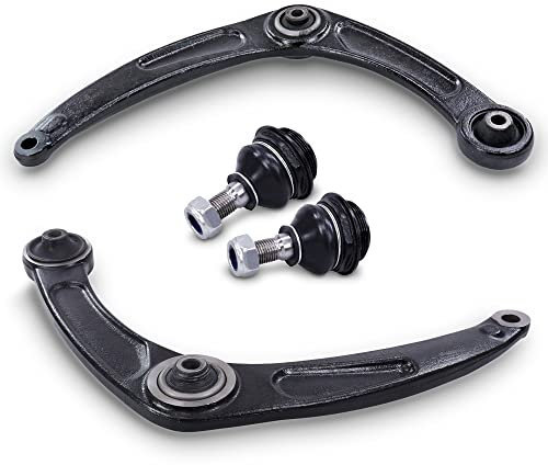 BESTPRICE 2x bras de suspension avant en bas à gauche à droite avec articulation porteuse