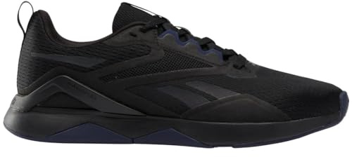 Reebok Herren NANOFLEX TR 2 Sneaker,Black Grey 6 Vector Navy,47 EU